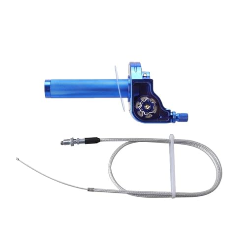 Guidon twister moto et poignée d'accélérateur 22mm universel en aluminium