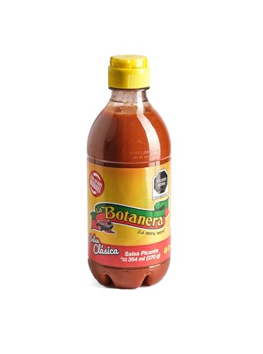 Salsa La Botanera Clasica picante Mexican Sauce - Salsa de condimentos (370 ml)