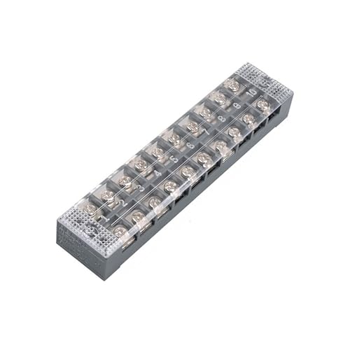 Bloque de terminales TB-2510, regleta de conexión por tornillo para cuadros eléctricos