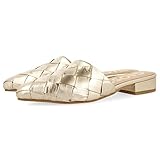 Soletta in pelle GIOSEPPO LIKA, Ballerine Donna, Oro, 39 EU