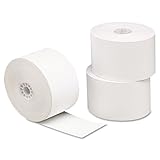 Universal 35712 Single-Ply Thermal Paper Rolls, 3 1/8