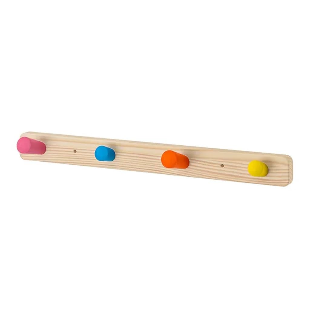 Porte-manteau créatif en bois pour un couloir accueillant et un salon toujours ordonné