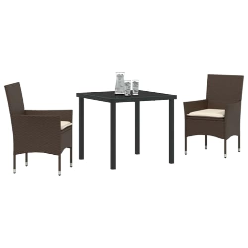 Conjunto de muebles de jardín de polirratán exclusivo de 8 plazas 4
