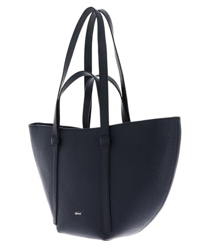 Leather Tekla Shopper Cosmo Navy ABRO grand sac cabas d'exception - 3