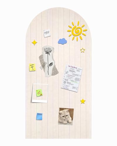 Faltbare kork pinnwand 120x60cm, 0.9cm dicke Filzfliesen...