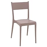 Cadeira Tramontina Diana em Polipropileno e Fibra de Vidro Camurça ECO