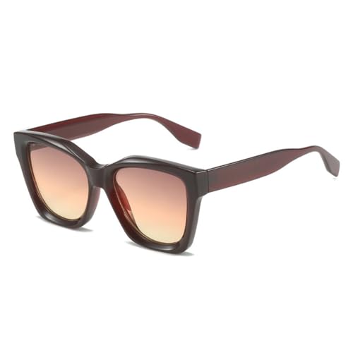 Lunettes de soleil polygone dégradé LVTFCO pour femmes et hommes