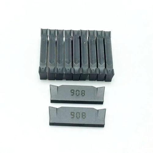 10 piezas insertos de carburo cementado para fresas de ranura miniatura 2