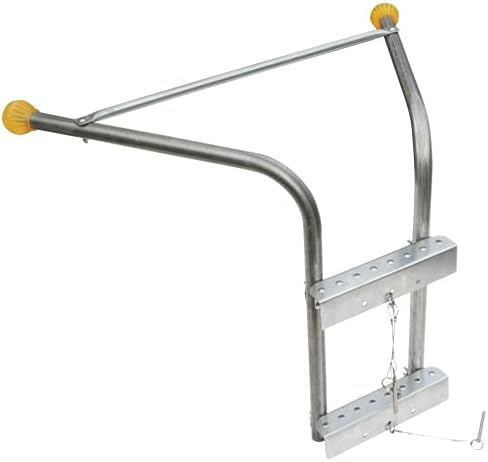 Tie Down Roof Zone Height Adjustable Roofing Standoff Safety Ladder Stabilizer w/Surface Protection | Quick Connect Assembly | Great for Residential/Commercial/Industrial image 4