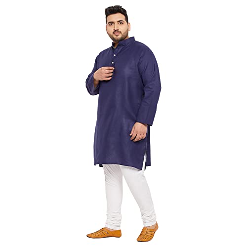 Image of Bigbanana Plus Size Men Regular Fit Kurta