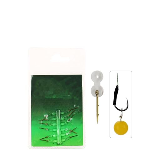 Set de 36 picos para carnada de pesca, varios tamaños miniatura 5