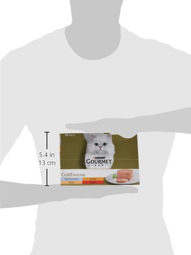 Purina Gourmet Gold Mousse, 8 x [12 x 85 g]