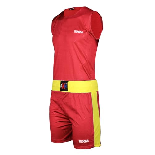 Image of RXN Competition Boxing Wushu Dress - WD-01 Boxing Uniform Short & Vest Set Light Weight Sports Dress Boxing Suit For Men & Women
