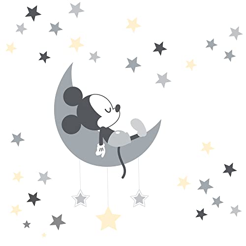 Image of Lambs & Ivy Mickey Mouse Wall Decals, Gray