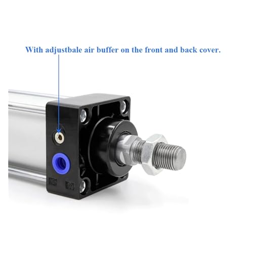 Cylindre à double effet SC 40mm performance et course 450mm stable - 6