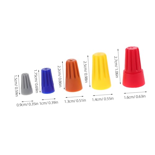 Kit assortiment de 330 connecteurs de câbles rapides colorés à visser - 7