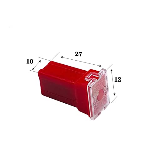 Caja de fusibles para coche cuadrada en línea de 30A tipo Long Feet 3