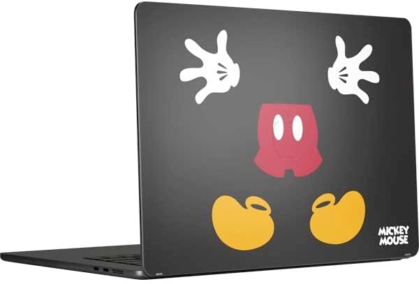 Skinit Decal Laptop Skin Compatible with MacBook Air 15 in (2023) - Officially Licensed Disney Mickey Mouse Body Design