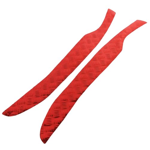 アルミ調 メッキ ステップマット ホンダ フォルツァ X/Z MF08用 レッド ステップボード