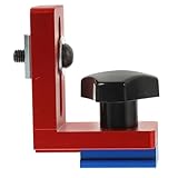 Cabilock Track Stopblock Aluminiumlegierung Holzarbeiten Zubehör Langlebig Stabil Ersatz für Gehrungsanschlag Kappsäge Tischkreissäge DIY Holzbearbeitung Werkzeug