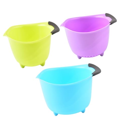 Set de 3 tazones para ensalada de frutas multiuso miniatura 1