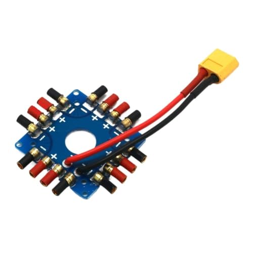 Connecteurs banane 3.5mm et prise XT60 pour monter votre premier quadrirotor FPV