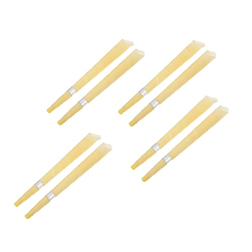 BESTYASH 8 Piezas Velas de Cera de Forma de Limpiar Oídos con Fragancia de Aliviar Cera y Bloqueos Auditivos