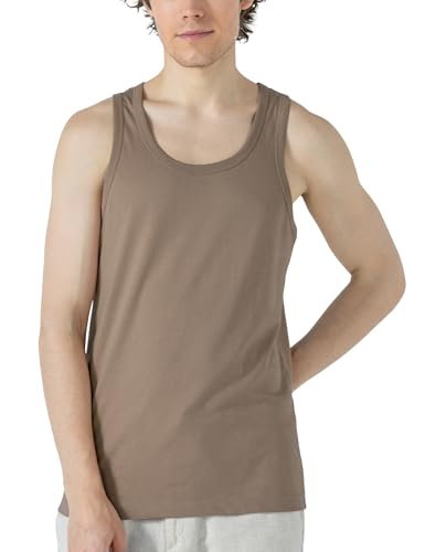 Image of DAMENSCH Neo-Cotton Round Neck Vest for Man, Anti-Bacterial, Shape Retaining Vest, 100% Cotton Banyan for Men, Buttery Soft Inner Baniyan