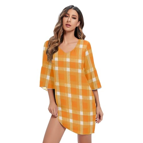 Robe courte en mousseline de soie pour vos terrasses ensoleillées