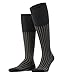 Produktbild FALKE Herren Kniestrümpfe Shadow M Kh Baumwolle lang gemustert 1 Paar, Grau Grey-White 3030, 41-42