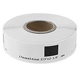 Medidas etiqueta: 17 x 54 mm con bordes redondeados.