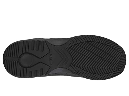 Image of Propet Mens Life Walker Sport Walking Walking Sneakers Shoes - Black