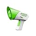 TIREOW Haut-Parleur à Main -- Sondeur Enfant Haut-Parleur Vocal multicanal Jouet Mégaphone Jouet de Changement de Voix pour Enfants changeur de Voix Funny (Vert)