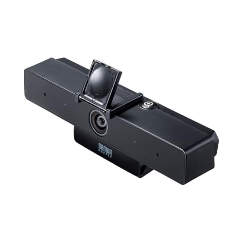 サンワサプライ 500万画素 広角WEBカメラ CMS-V51BK