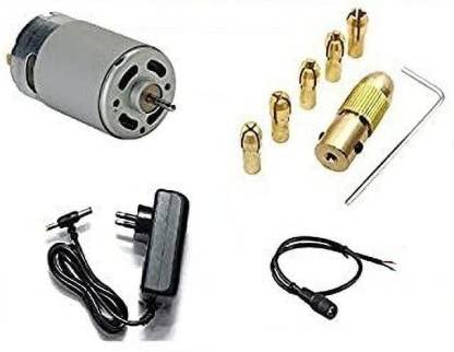 Diktmark 555 DC MOTOR HIGH POWER WITH 12V 2AMP, BIT KIT, FEMAIL CONNECTOR, Electronic Components Electronic Hobby Kit (B0BBWJFNXV) Amazon Price History, Amazon Price Tracker