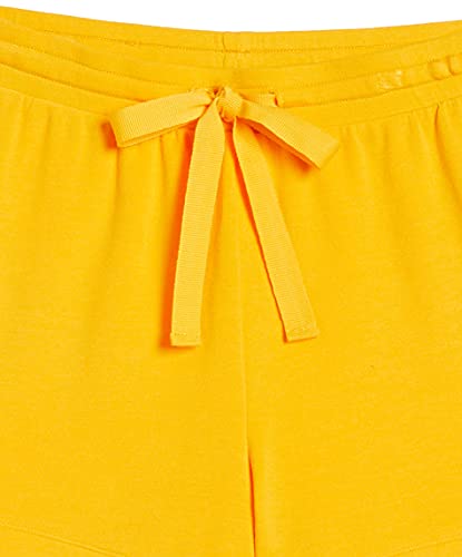 Image of Amazon Essentials Women's Lightweight Breathable Lounge Terry Pajama Shorts with Elastic Waist, Drawstring