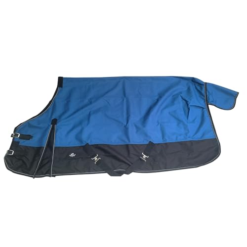 Image of 1200Denier Waterproof and Breathable Horse Sheet Tgw Rding Horse Blanket (72 inch, Royal Blue)