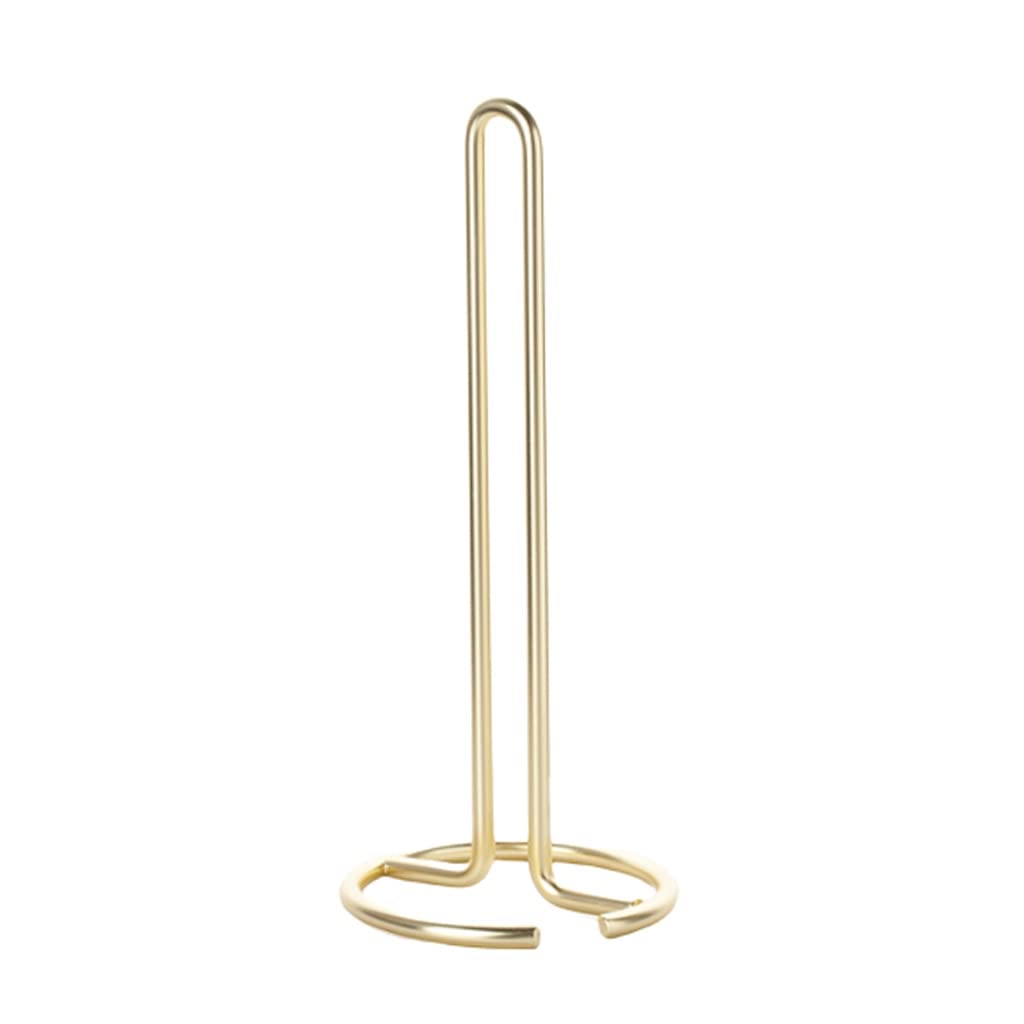 Soporte de toalla de papel recubierto con base vertical antideslizante para cocina