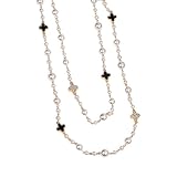 Fashion Designer Imitation Pearl Necklace White layered Long Pearl Necklaces for Women Vintage Jewelry for Party