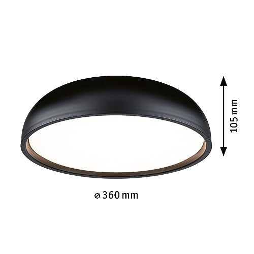 Paulmann Oka Plafoniera Led IP44 Cct Nero - 12