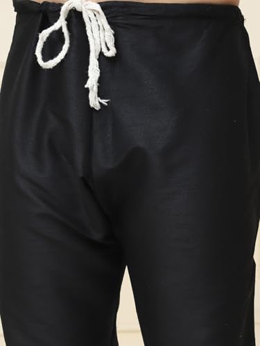 Image of SOJANYA (Since 1958 Men's Silk Blend Kurta Pyjama With Nehrujacket Set