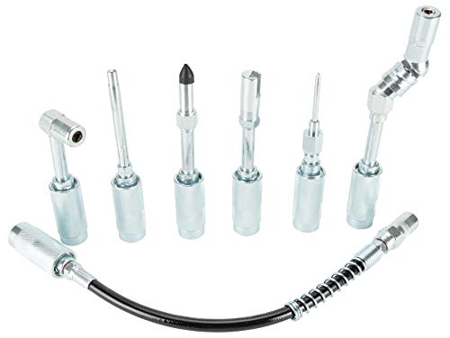 Performance Tool W50049 Cordless Grease Gun Accessories, 7-Piece #TOP3