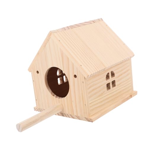 GALPADA 箱 鳥 巣 箱 孵化 巣 インコ 巣 インコ ケージ アクセサリー オウム ハウス 鳥 ケージ 鳥 巣 ハウス 鳥 巣 オカメインコ 巣 オカメインコ ケージ オウム 鳥 巣 木製