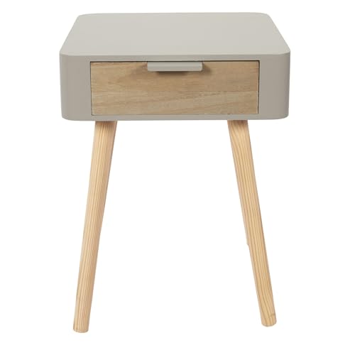 Table de chevet compacte pour ranger les petits espaces