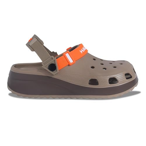 Image of HAUX Classic Ultra Soft Clogs /Sandals with Adjustable Back Strap| Comfortable & Lightweight| Stylish & Anti-Skid| Indoor & Outdoor Casual Sports Mules Boys