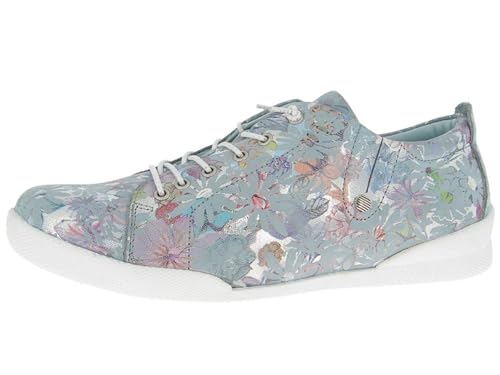 Andrea Conti Baskets pour Femmes 0349034, Pointure:39 EU, La Couleur:Bleu