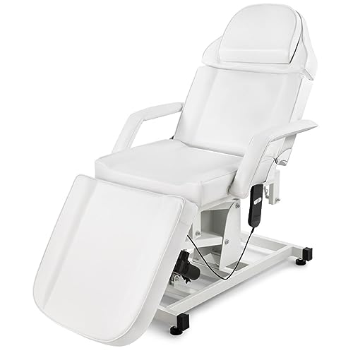 Artist Hand Massage Table Electric Height Adjustable Massage Bed Massage Bed Facial Bed Lash Bed For Eyelash Extensions Salon Chair (White) #TOP20