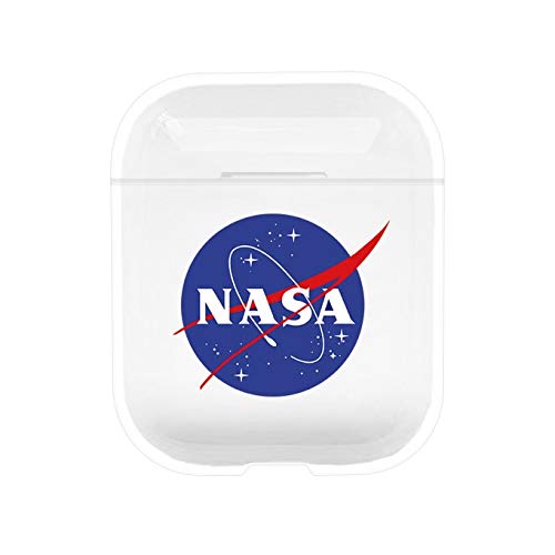 Apple AIRPOD Cover CASE, for Girls Boys, Latest, Nike, Marvel  Design, Cute Clear Hard Shockproof Black White Protective Case (NASA,  Clear)