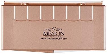 Mijello Mission Gold Class Watercolor Set, 12 Colors, 1 Set (MPW2012)