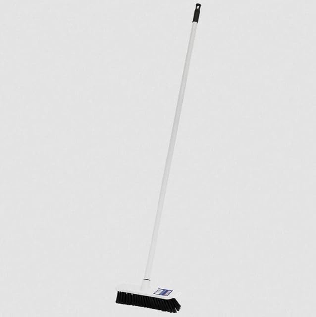 Sealey BM11S Soft Bristle Indoor Use Broom, 280mm, Silver